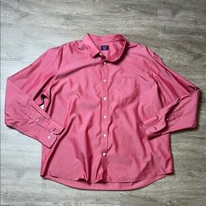 Untuckit Washington Nationals Red Button Down Shirt